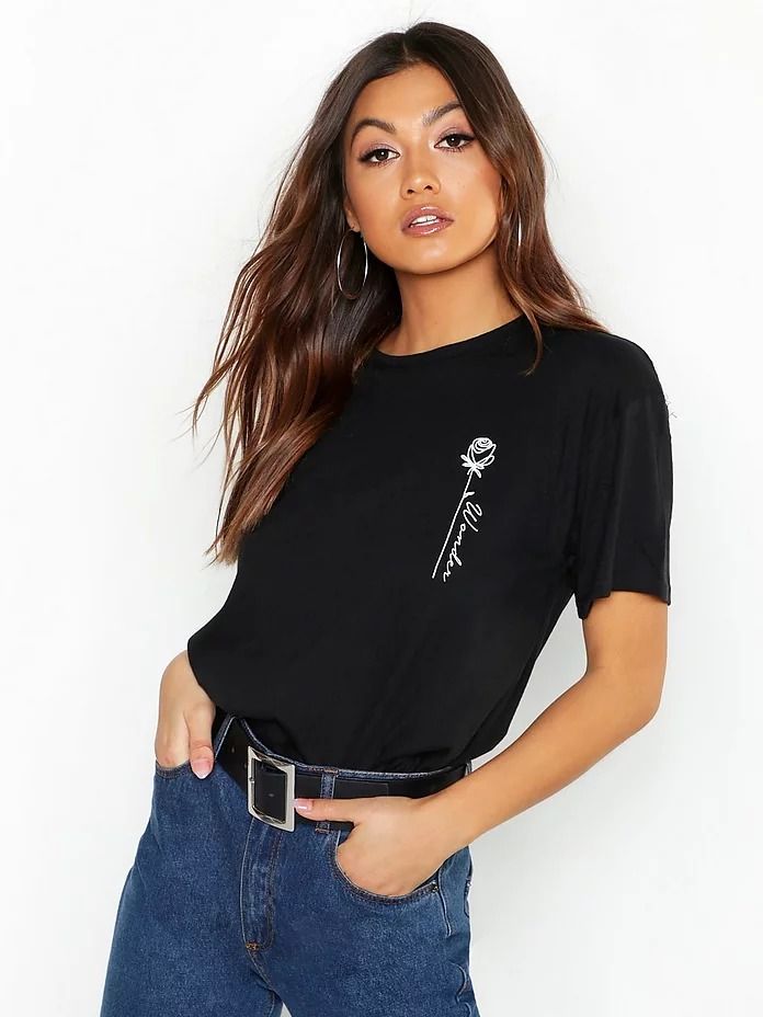 

Футболка Boohoo bh06110023 XL Черная