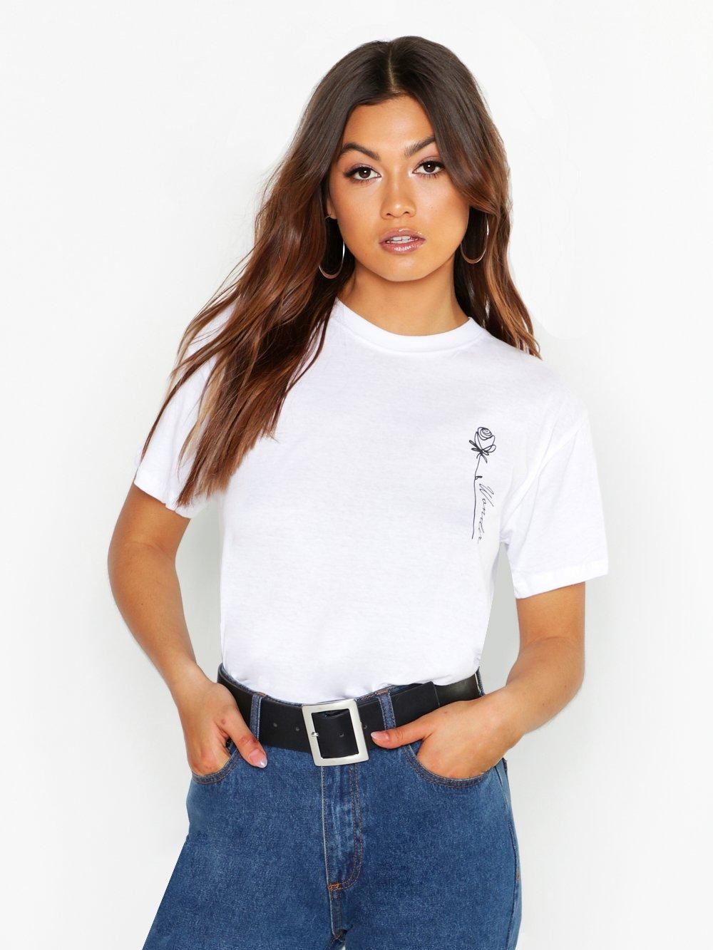 

Футболка Boohoo bh06110095 S Белая