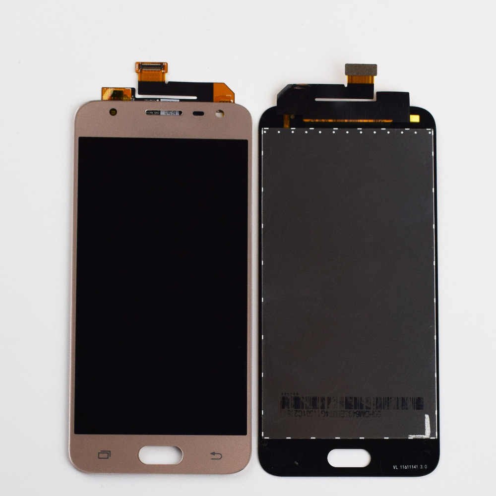 

Дисплей + сенсор (модуль) PowerON для Samsung G570F/DS J5 Prime золотой AMOLED GH96-10325A high copy