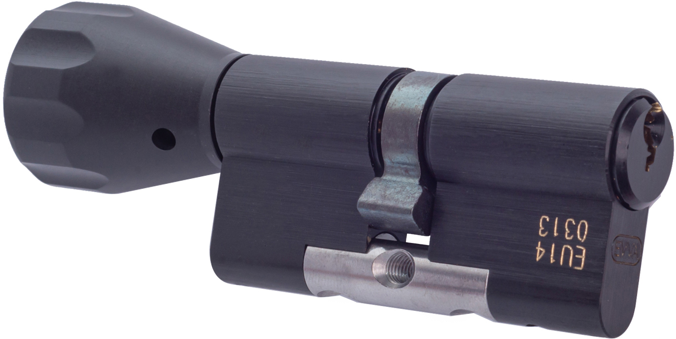 

Сердцевина EVVA EPS KZ 46/K46 PS 3 ключа Черная