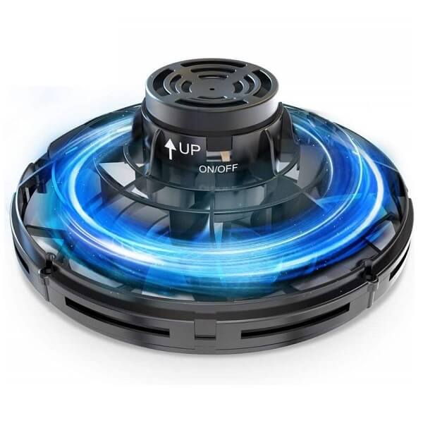 

Квадрокоптер FlyNova Spinner Black − міні-дрон літальний спінер з LED підсвіткою (k442)