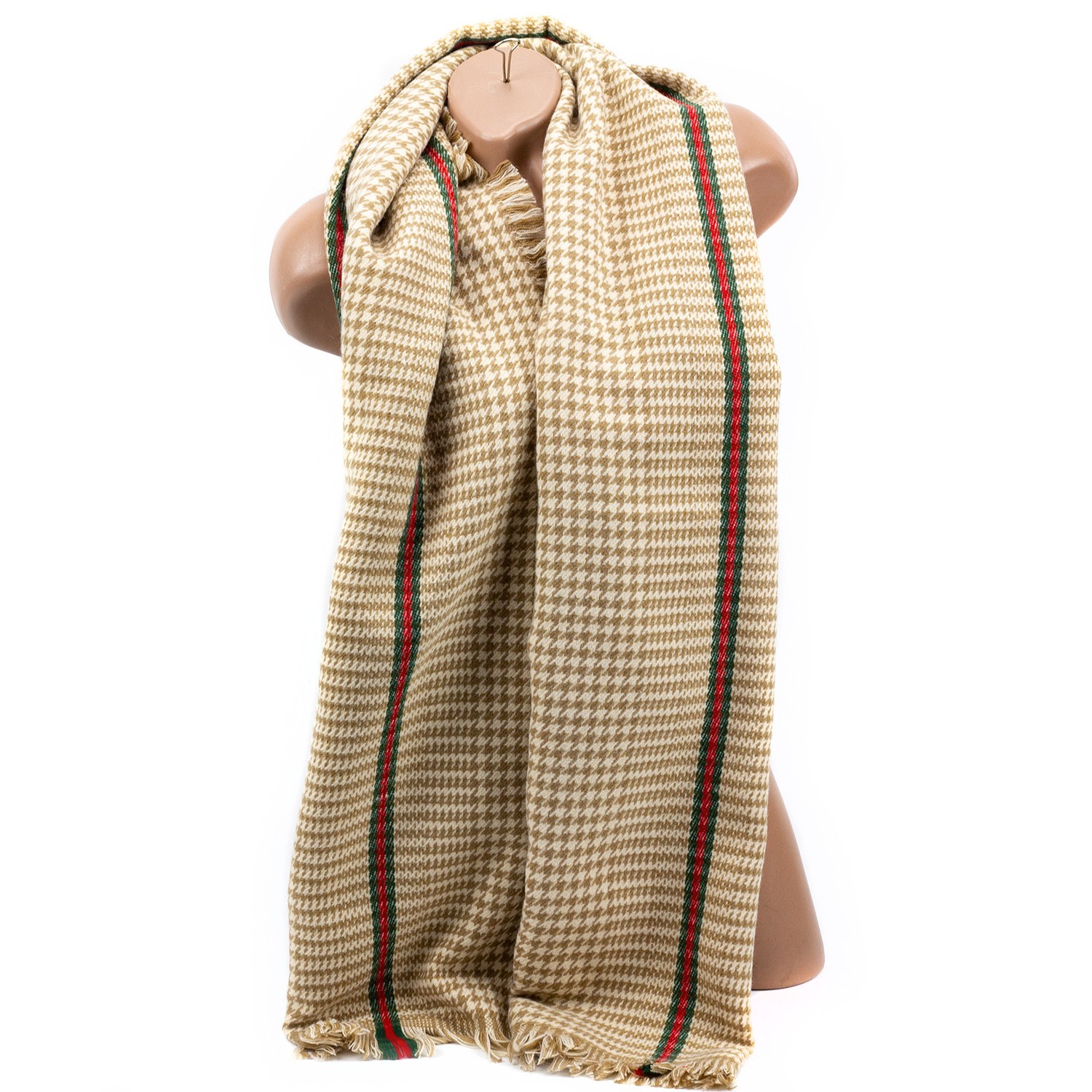 

Женский палантин в клетку LuxWear S184003, Burberry Бежевый