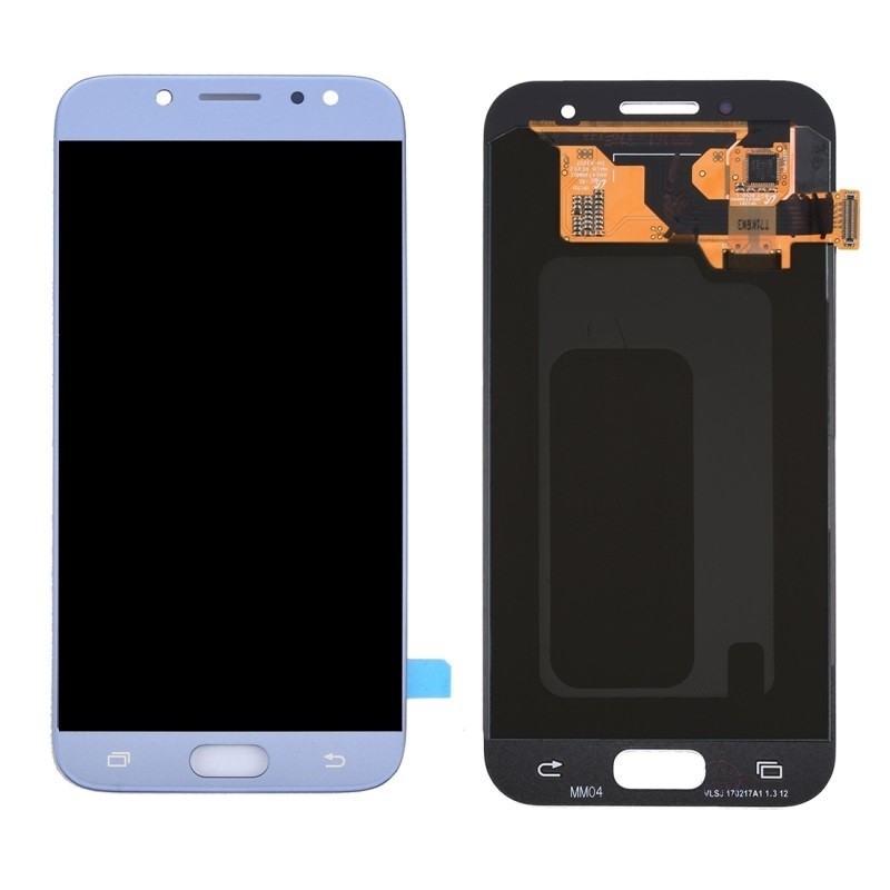 

Дисплей + сенсор (модуль) PowerON для Samsung j730F Galaxy J7 2017 серебристый (голубой) AMOLED high copy
