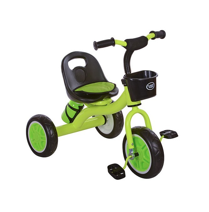 

Велосипед дитячий триколісний TURBO TRIKE ЗЕЛЕНИЙ