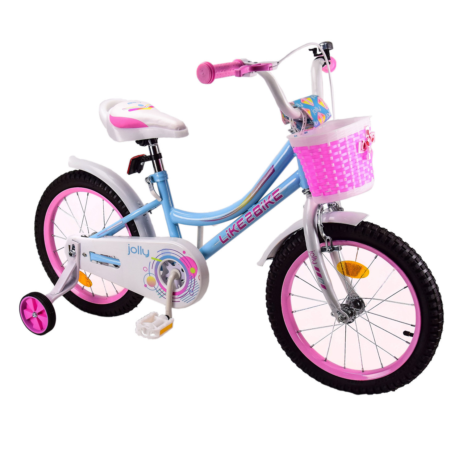 

Велосипед Like2bike 16" Jolly Blue Pink (211611)