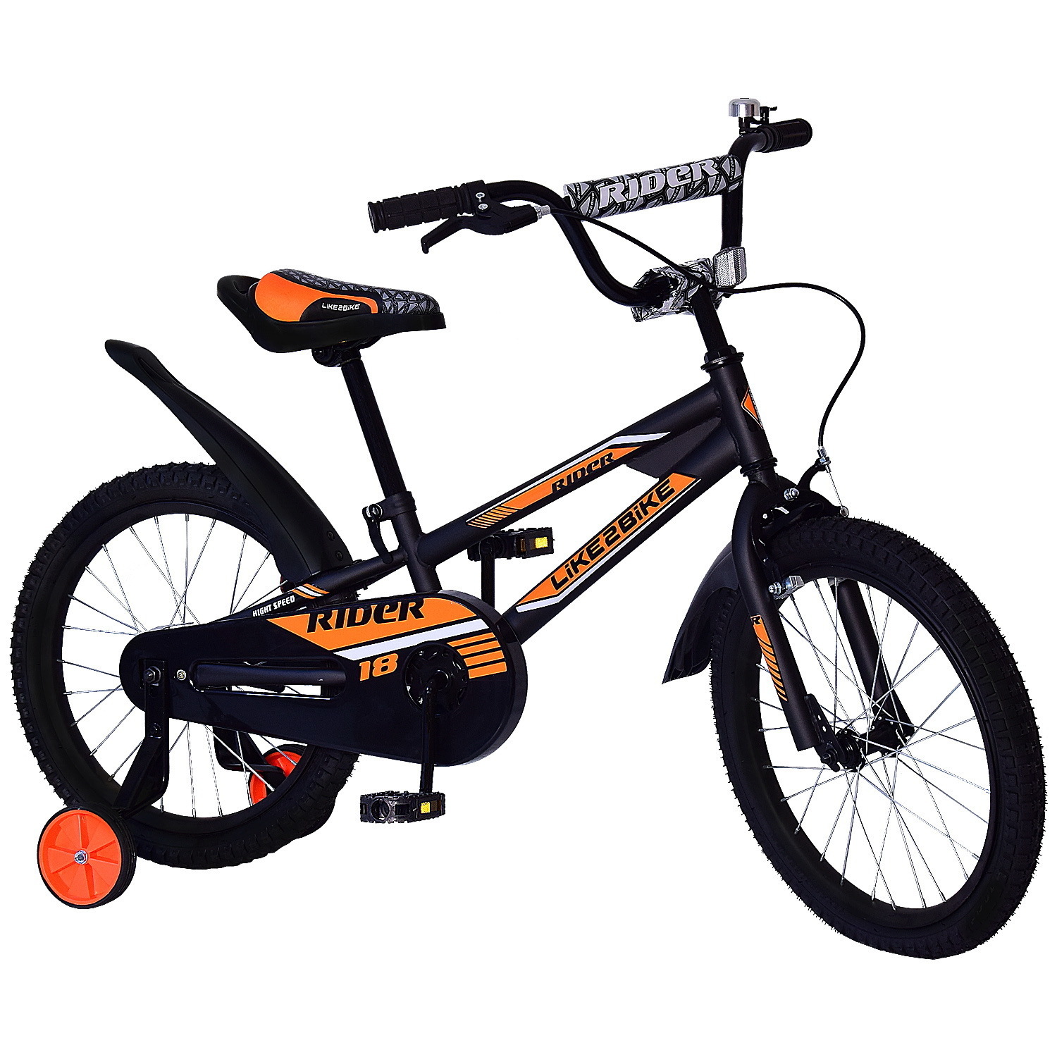 

Велосипед Like2bike 14" Rider Black (211405)