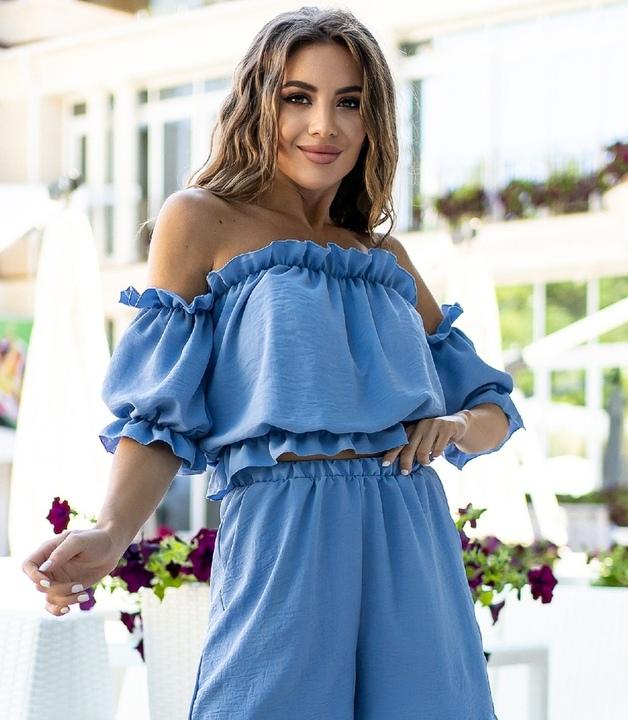 

Костюм G&M k-82316 - Размер цвет джинс, Костюм G&M k-82316 42-44 Размер цвет джинс