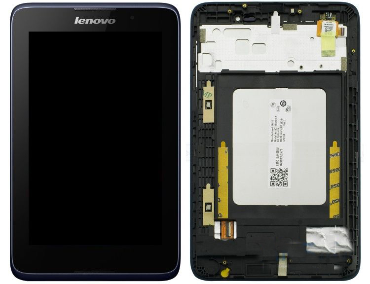 

Дисплей + сенсор (модуль) Lenovo A3500 IdeaTab синий + рамка high copy