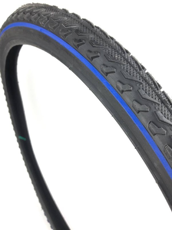 

Покрышка велосипедная Deli 26*1.9" S-207 Blue strip Индонезия Арт2100