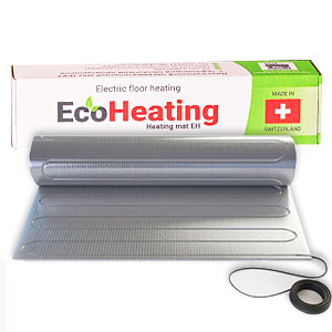 

Теплый пол Eco Heating нагревательный мат под ламинат Dry 2.5 м²