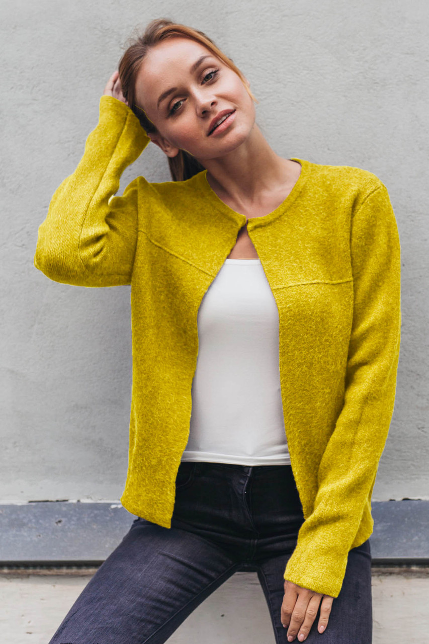 

Стильный короткий кардиган G&M LX-10101803 /XXL Размер цвет Желтый, Стильный короткий кардиган G&M LX-10101803 XL/XXL Размер цвет Желтый