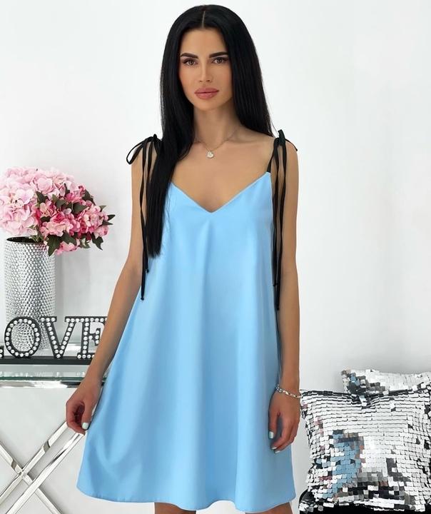 

Платье G&M k-82289 - Размер цвет голубой, Платье G&M k-82289 46-48 Размер цвет голубой