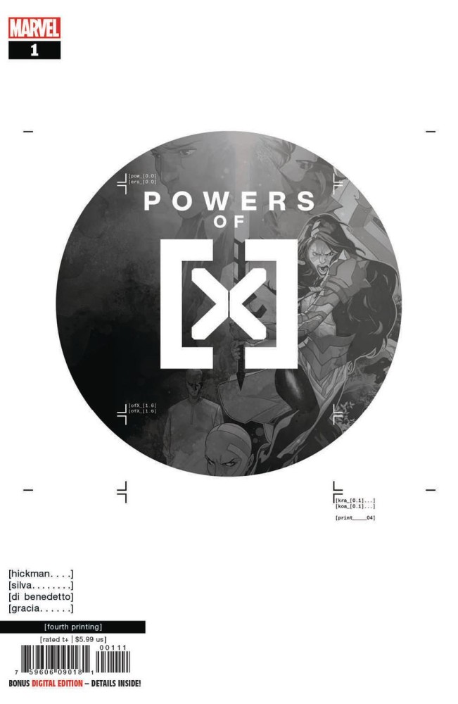 

Powers Of X #1 Cover R 4th Ptg Variant RB Silva Cover
