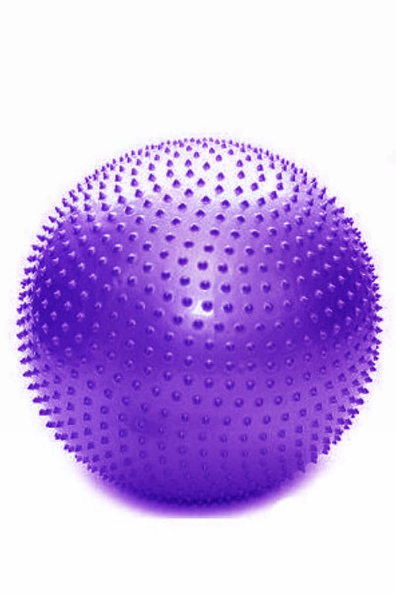 

Фитбол BODY FEEL 65 массажный + насос 1,1 кг Синий