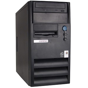 

Системный блок COMPAQ EVOD300v-Mini tower-Intel Celeron 1.4GHz-512Mb-PC-100-HDD-80Gb-DVD-R- Б/У