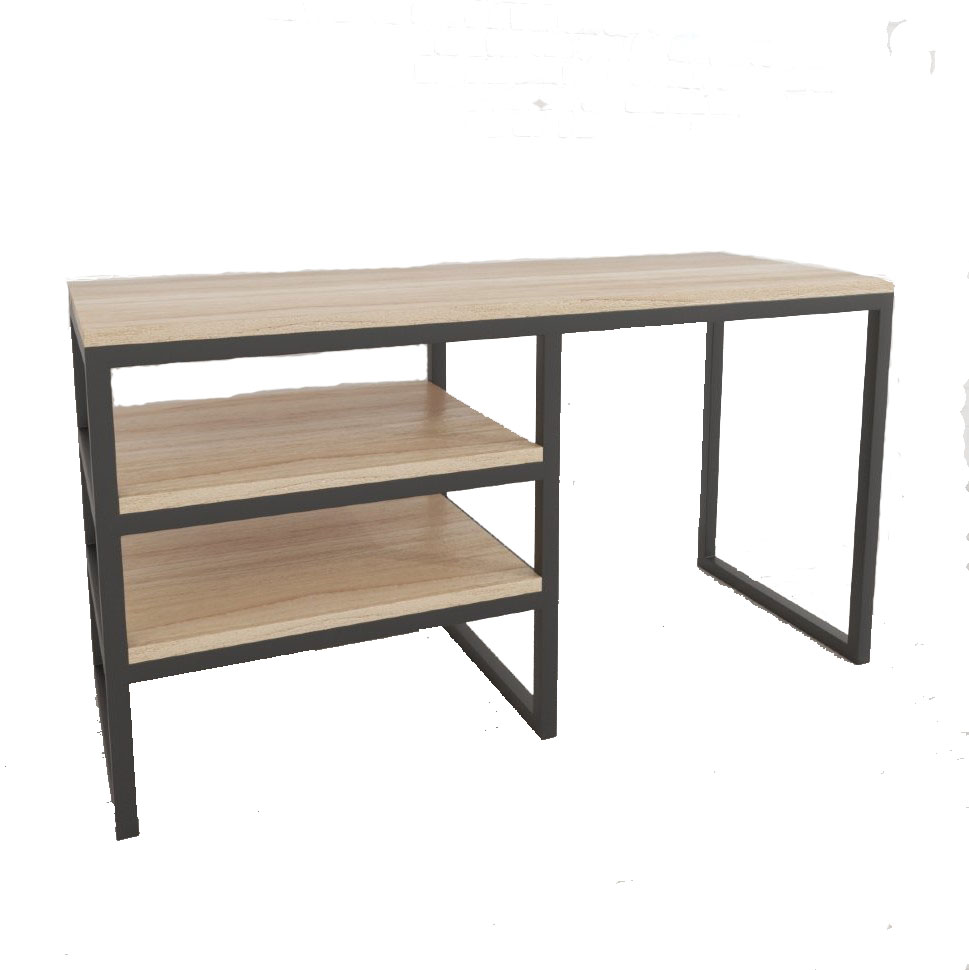

Компьютерный стол LFWood RED ЛОФТ 1500х500х760 ДСП Ясень Навара FLT11059