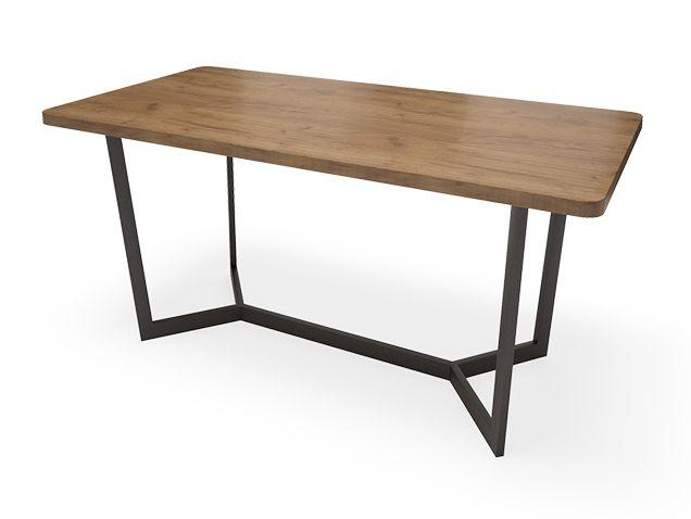 

Обеденный стол LFWood MOON ЛОФТ 1200х550х760 ЛДСП Дуб король FLT11003