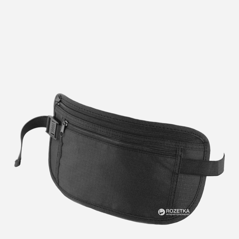 

Мужская сумка на пояс (бананка) Traum 26х13x0.3 см Black (7142-10)