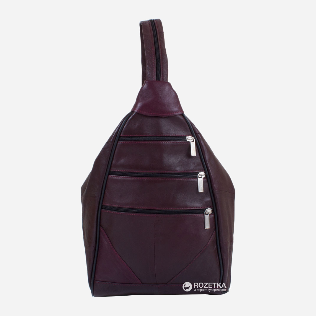

Женский рюкзак кожаный Tunona SK2404-17 Темно-бордовый
