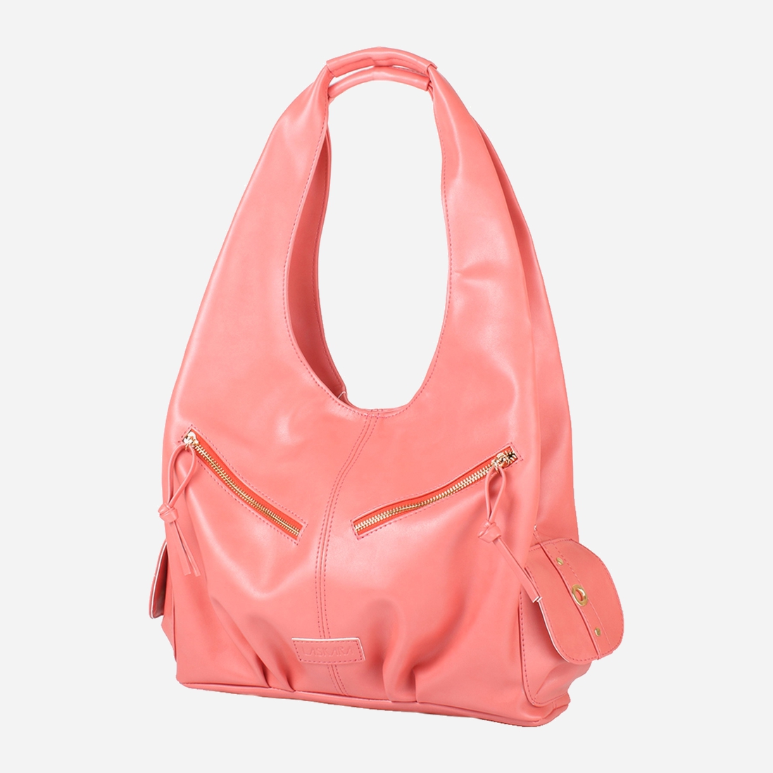 

Женская сумка Laskara LK-10239-coral Розовая