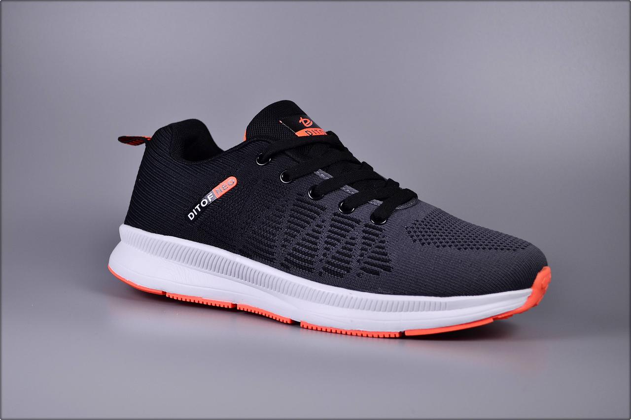 

Мужские кроссовки Ditoff Gray Orange 43 Серый