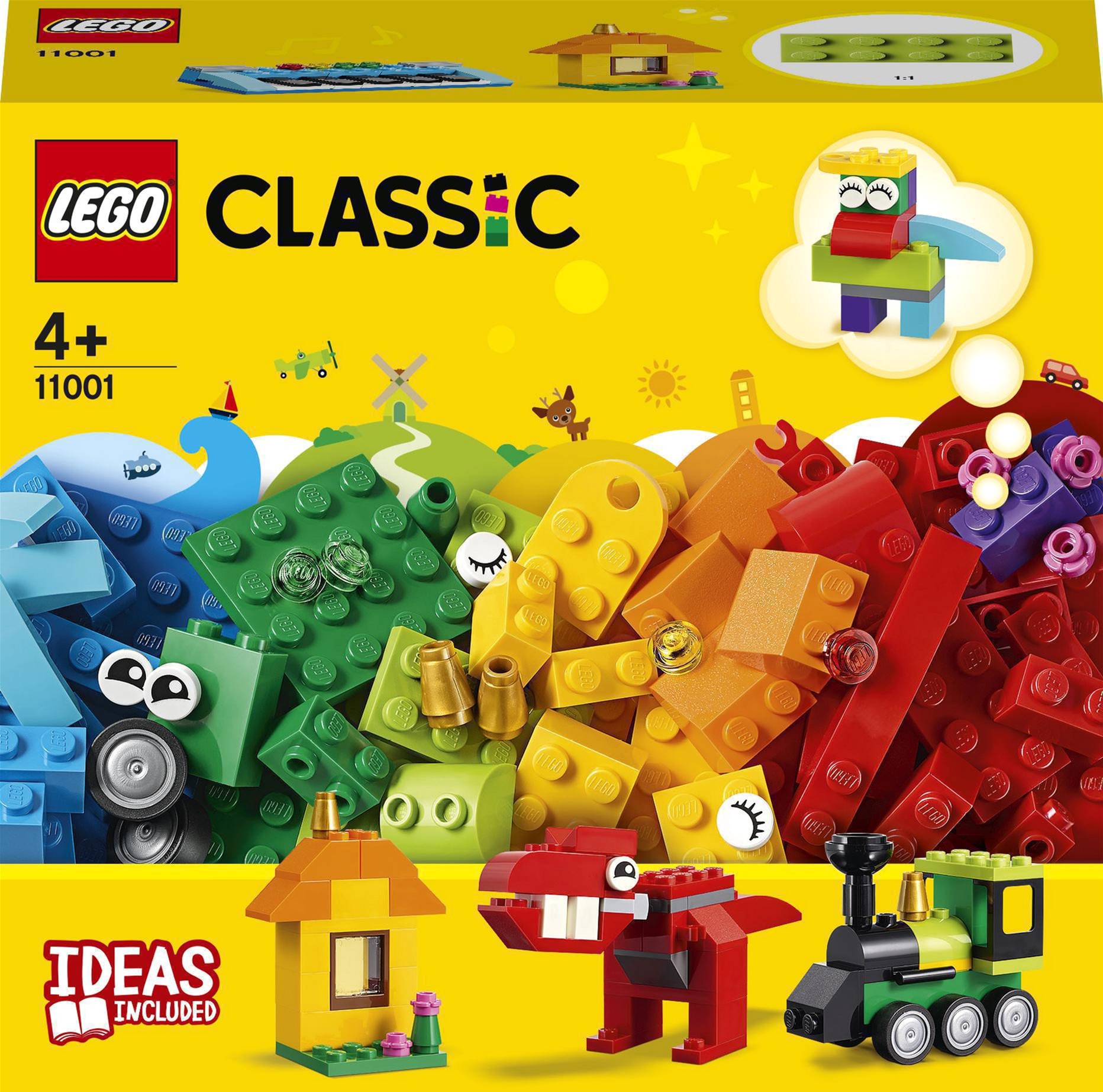 

Конструктор LEGO Classic Модели из кубиков 123 детали (11001)