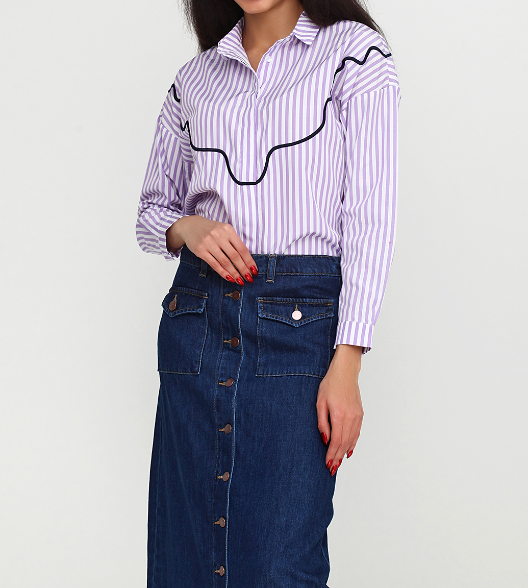 

Рубашка Minimum 17023072615169-534  полоска, Рубашка Minimum 17023072615169-534 34 полоска