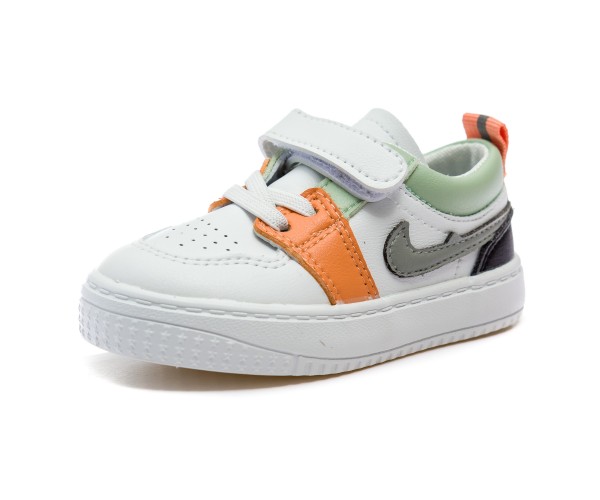 

Кроссовки Fashion C2511 бел/оранж (19-24) 19