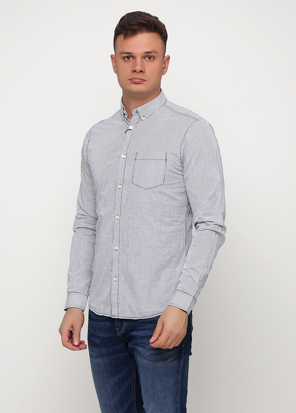 

Рубашка Solid 6190122-0001 L белый