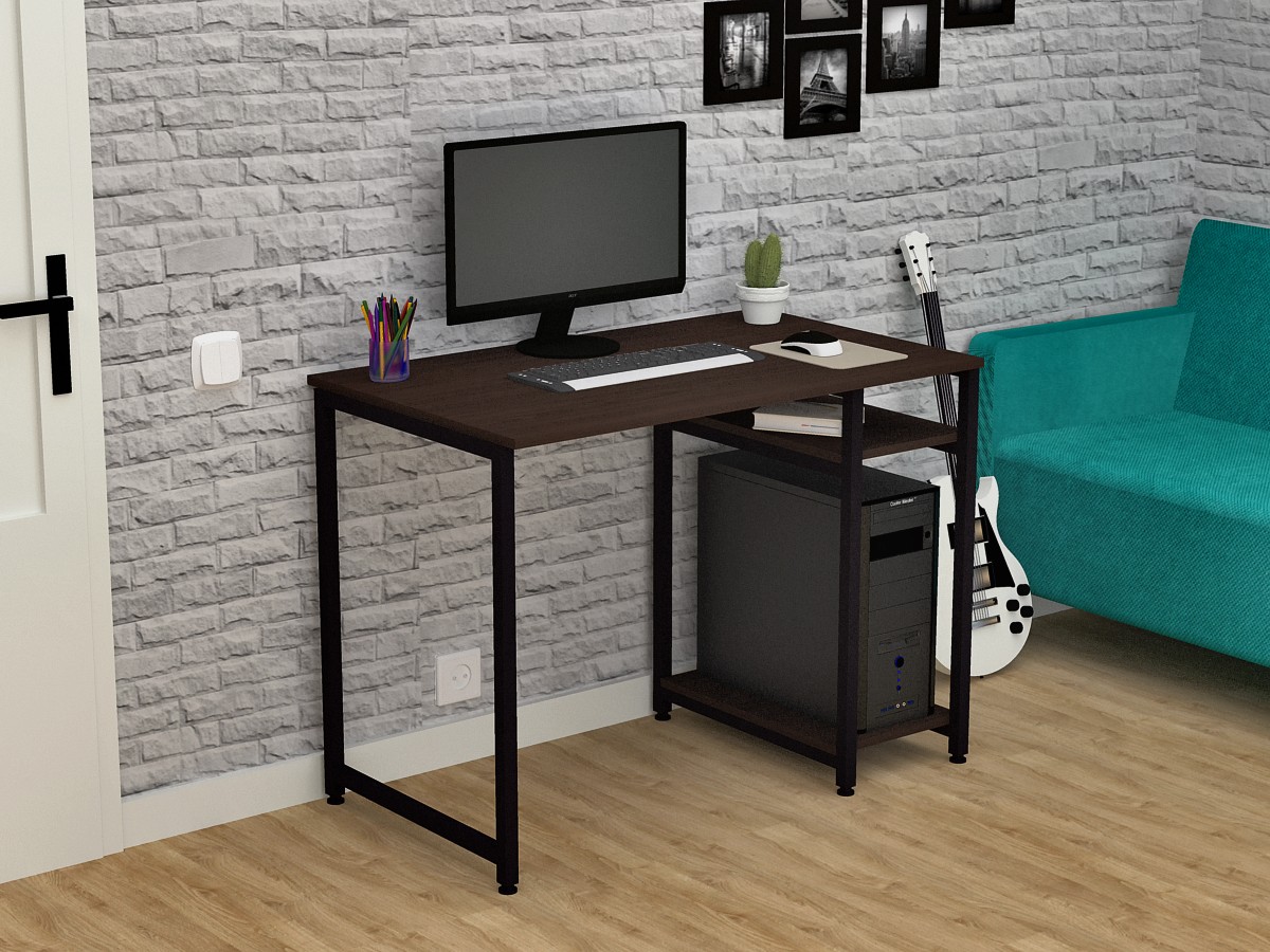 

Компьютерный стол HomeDeco СКЛ Венге 1400х600х750