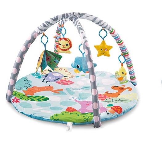 

Игровой коврик Bambi JL640-1ABCD круглый 82см, голубой (BAM003961)