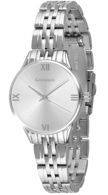 

Женские наручные часы Guardo 012675-1 (m.SS)