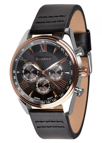 

Мужские наручные часы Guardo P11451 RgsBB
