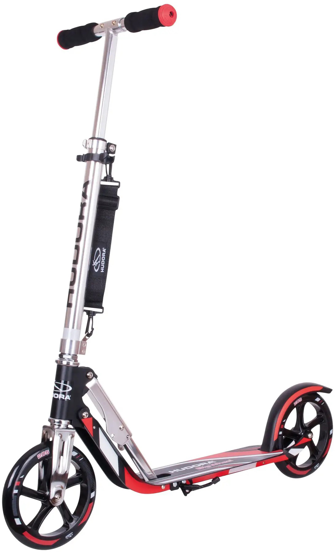 

Самокат Hudora BigWheel 205 Black/Red (4005998147665)