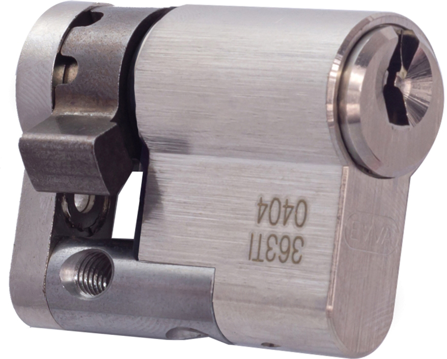 

Сердцевина EVVA ICS HZ /42 3 ключа Никель