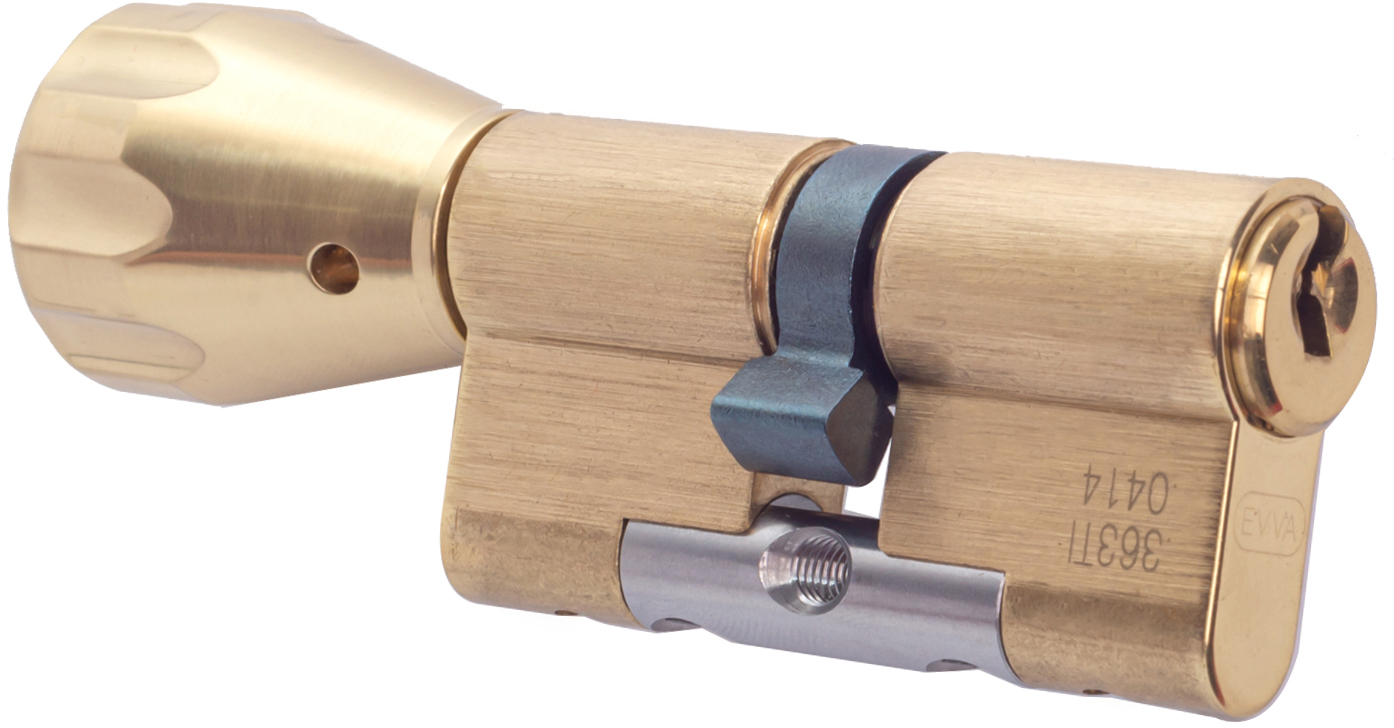 

Сердцевина EVVA ICS KZ 61/K61 3 ключа Латунь