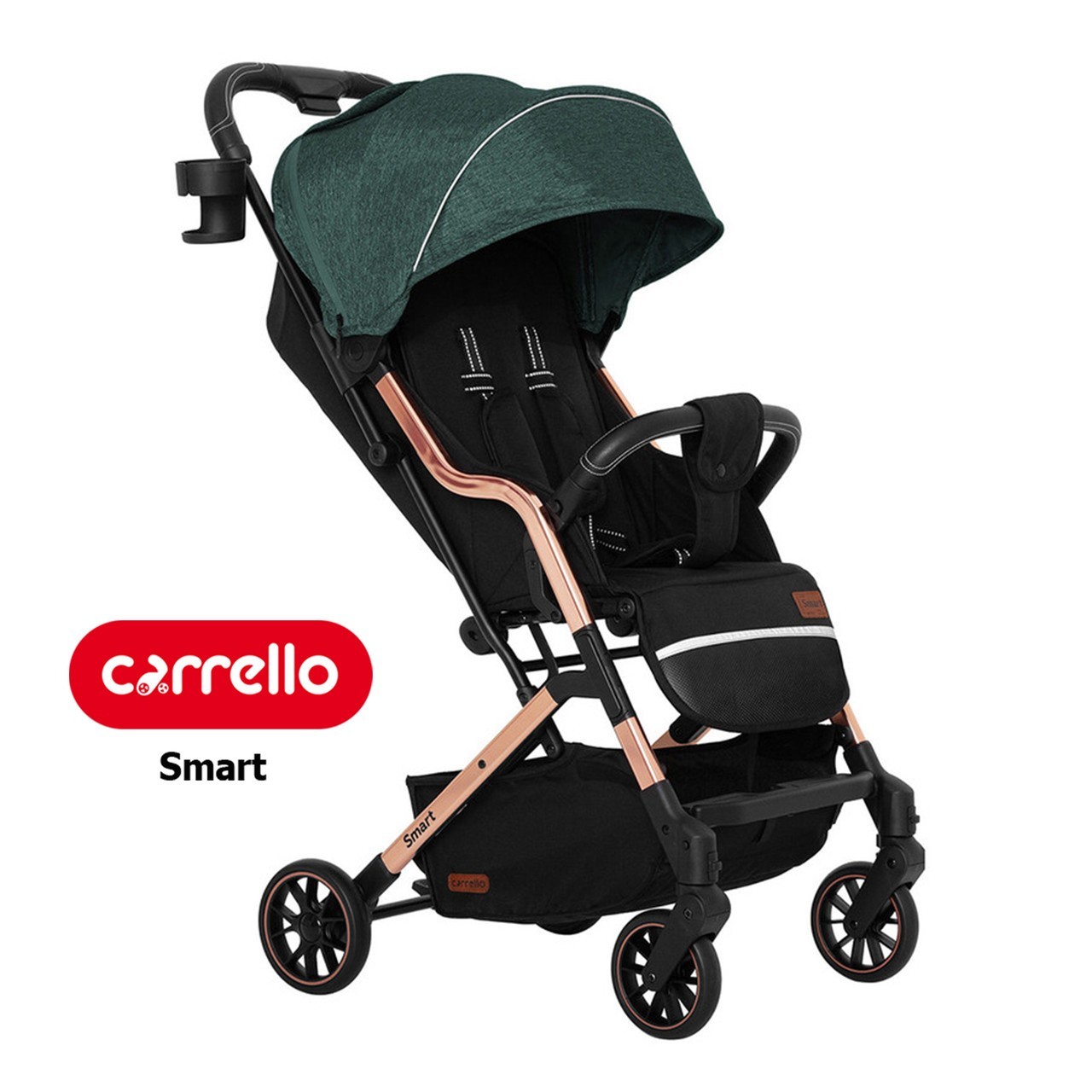 

Детская прогулочная коляска CARRELLO Smart CRL-5504 Leaf Green Зеленый (CRL-5504 Leaf Green)