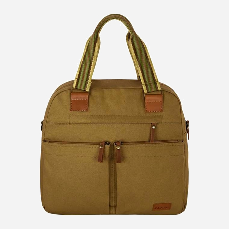 

Сумка Exodus Leather Canvas S3303EX064 Коричневая