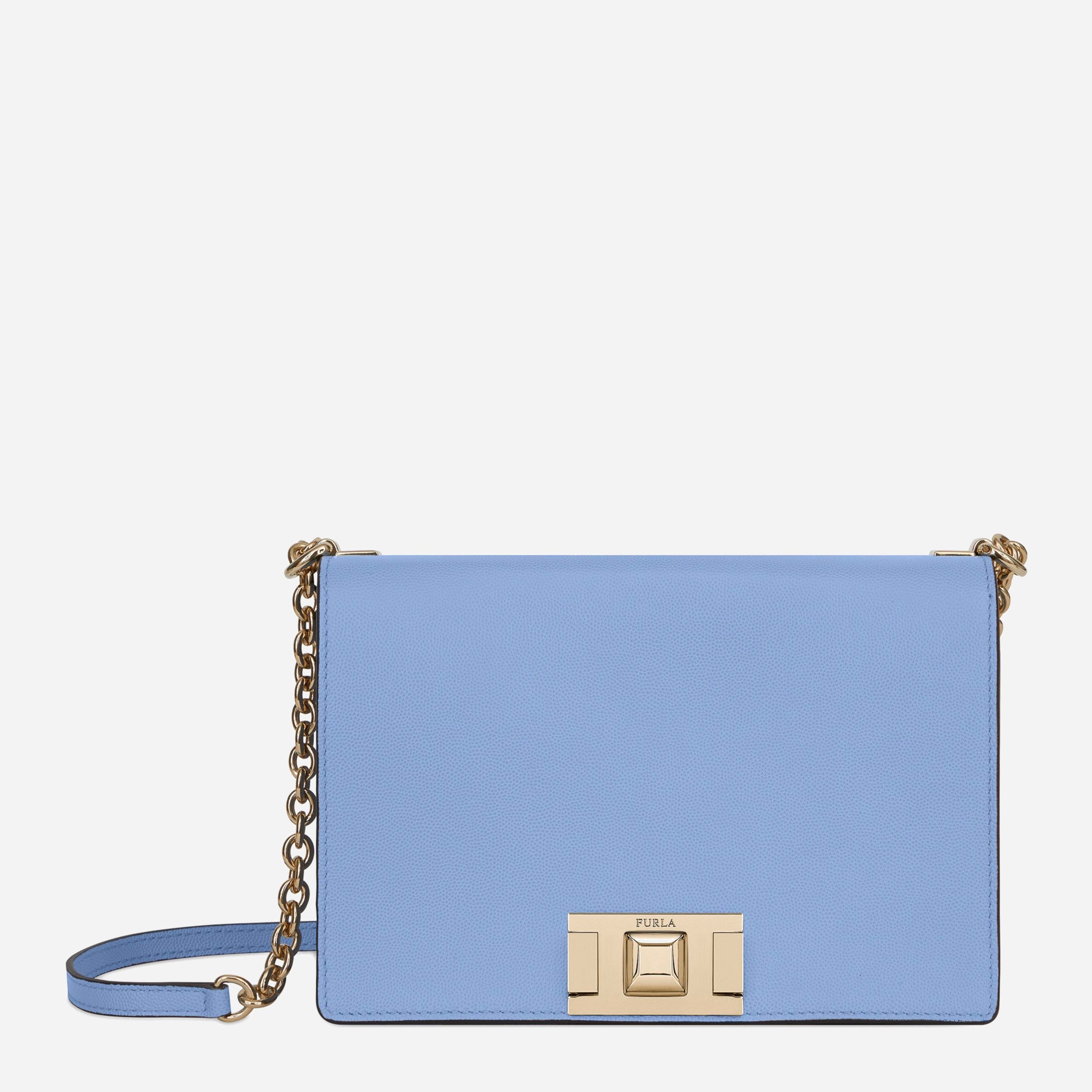 

Сумка женская кожаная Furla Mimi' S Crossbody 1021905 Голубая