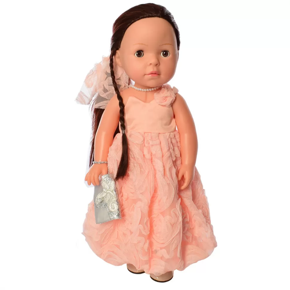 

Кукла для девочек в платье Pink Limo Toy M 5413-16-2 интерактивная