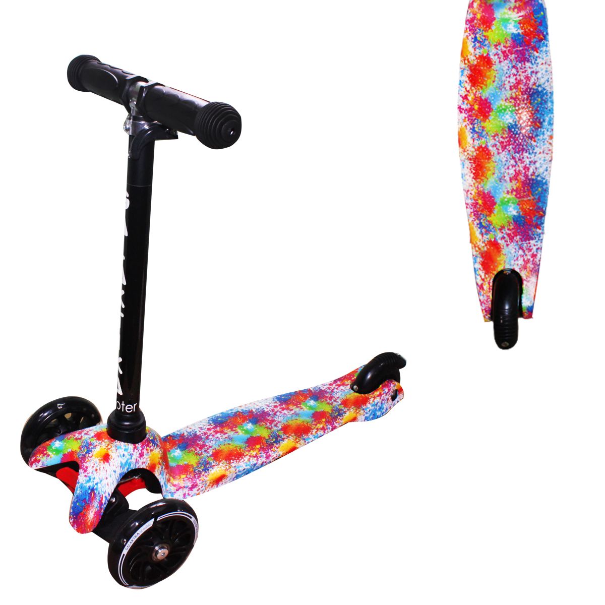 

Самокат четырехколесный Best Scooter граффити MiC (GS-0069) (164991)