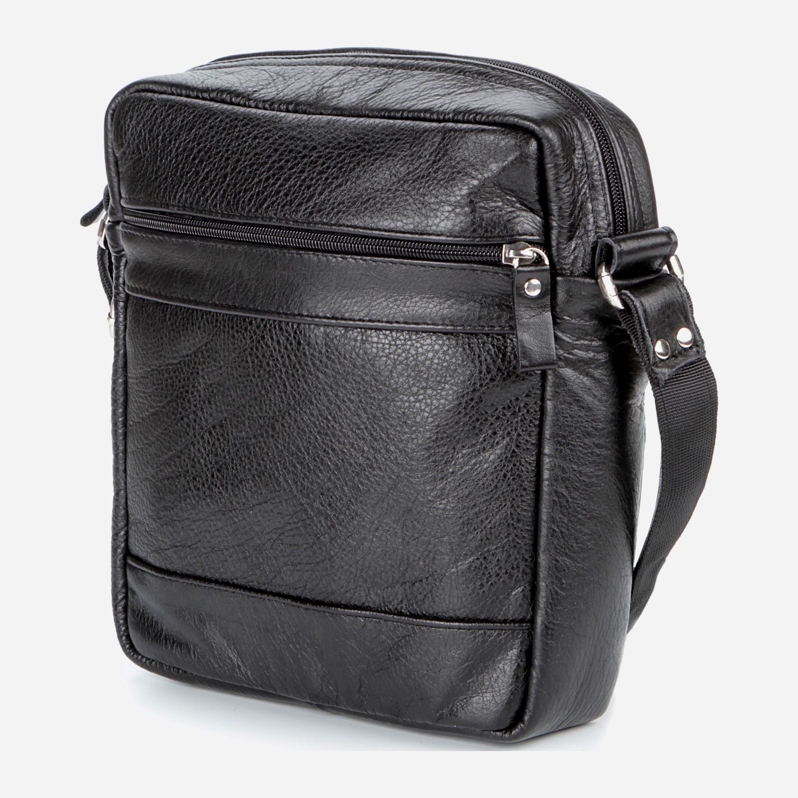 

Кожаная мужская сумка Shvigel leather-00791 Черная
