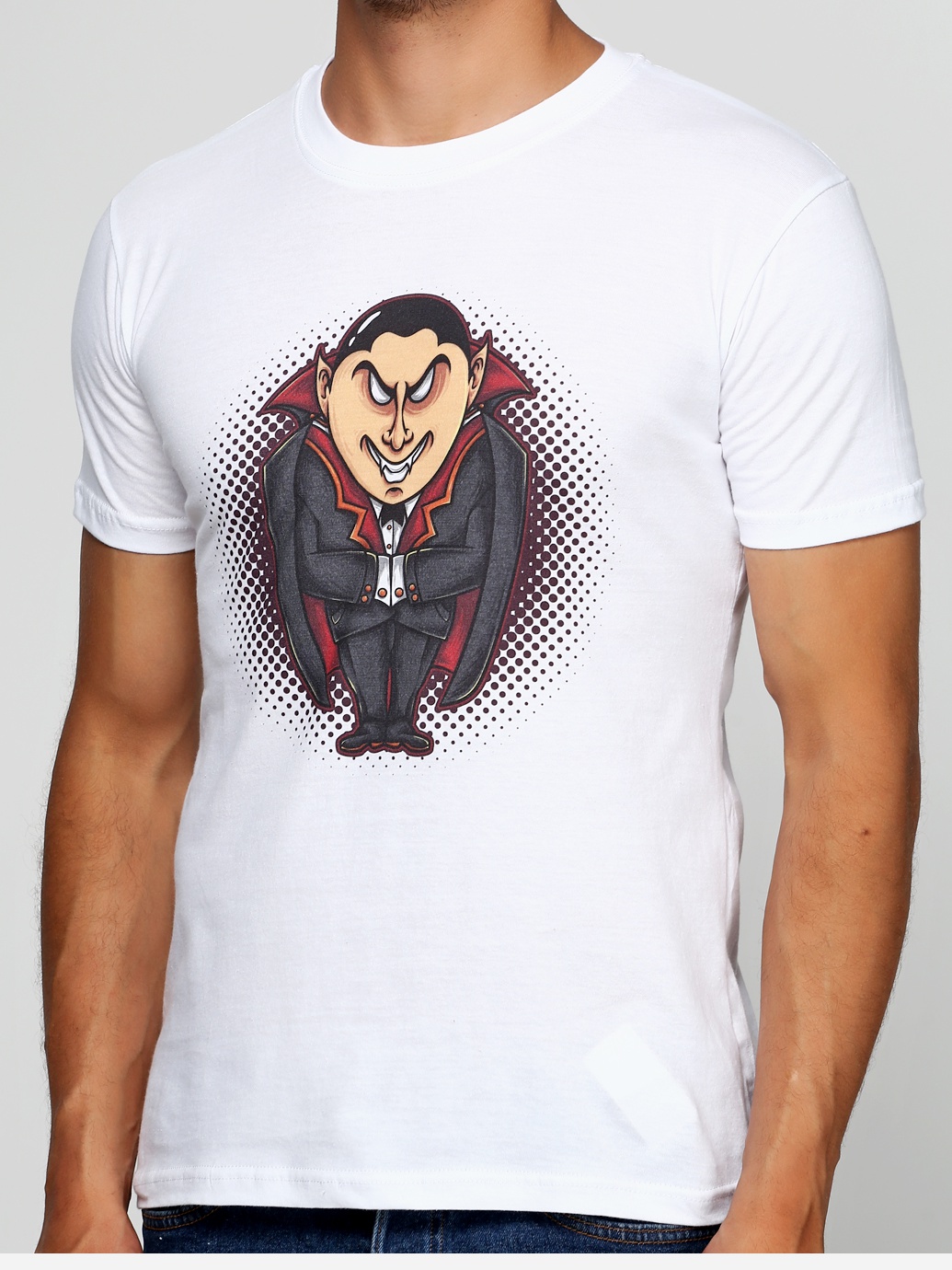 

Футболка Manatki Vampire tmwvam  Белая, Футболка Manatki Vampire tmwvam S Белая