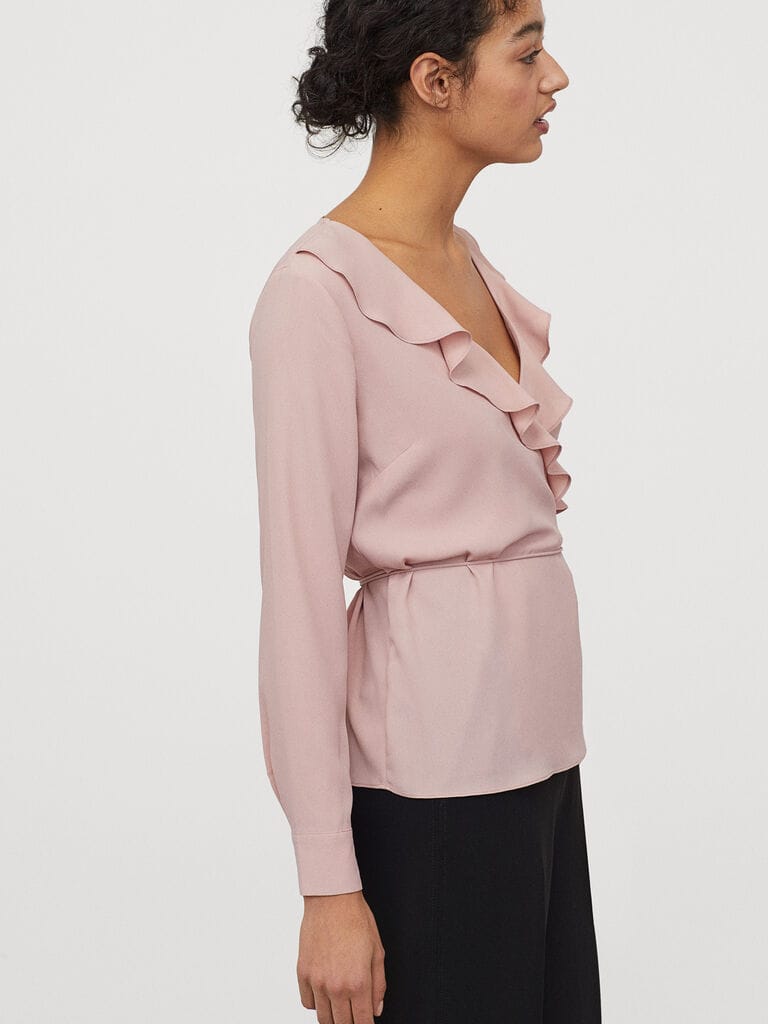 

Блузка H&M 060826252  Пудра, Блузка H&M 060826252 42 Пудра