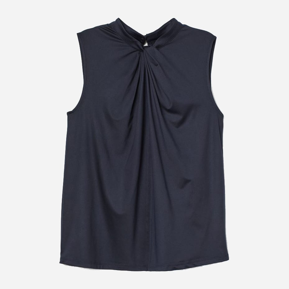 

Топ H&M 060870434  Темно-синий, Топ H&M 060870434 S Темно-синий
