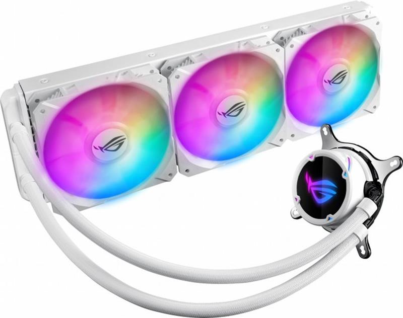 

Система водяного охлаждения Asus ROG Strix LC 360 RGB White(ROG-STRIX-LC-360 RGB White), Intel:1150/1151/1152/1155/1156/1366/2011/2011-3/2066, AMD:AM4/TR4, 394x121x27мм, 4-pin