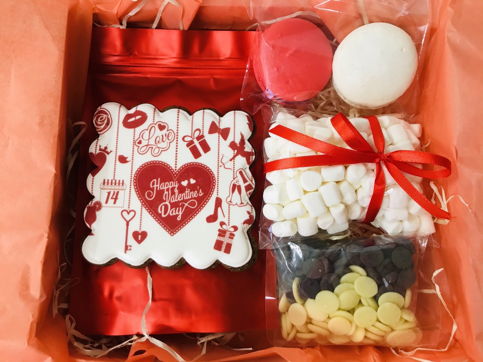 

Набор Перша Цукерня Слобожанщины "For You", 500г (с красным пряником)