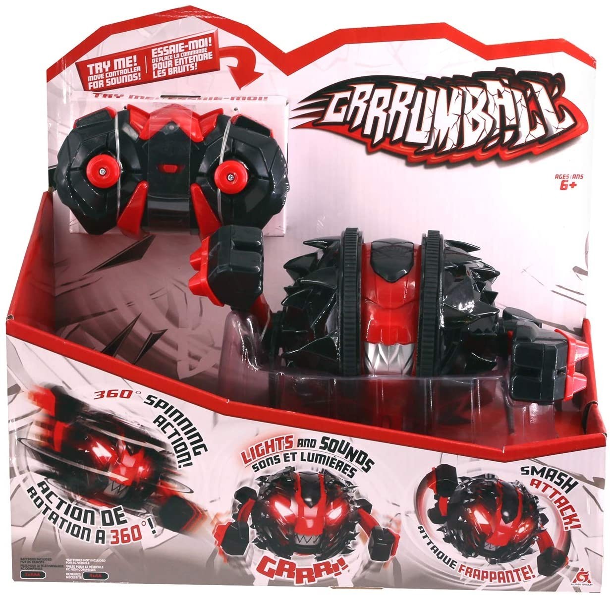 

Игрушечный робот-дрон Grrrumball Громила на радиоуправлении (YW858330)
