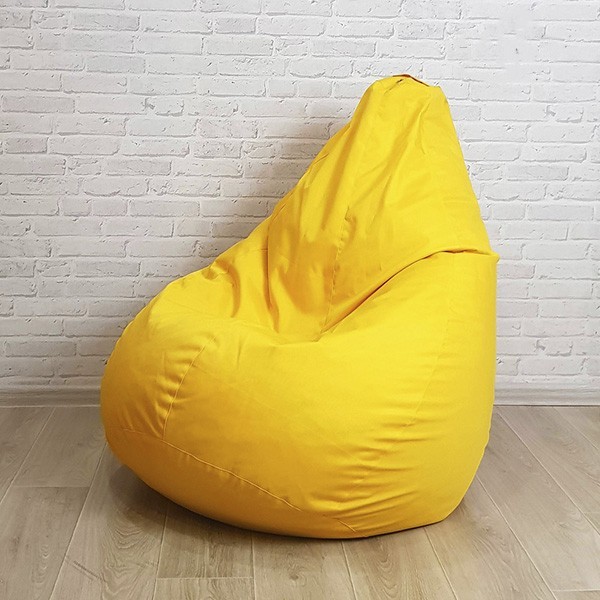 

Крісло груша Jolly-XL 140x100 см жовта
