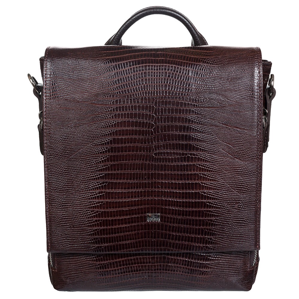 

Барсетка мягкая кожаная DESISAN 344-142 коричневый лазер